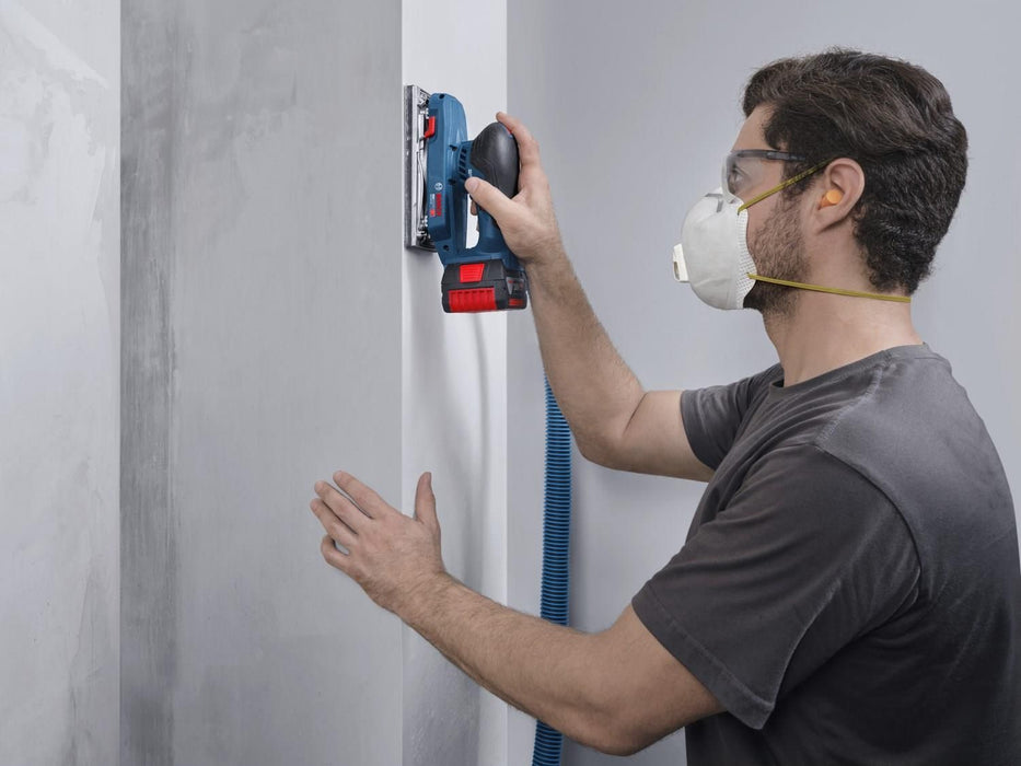 Акумулаторен виброшлайф Bosch - Professional, GSS 18V-18, Solo, с куфар