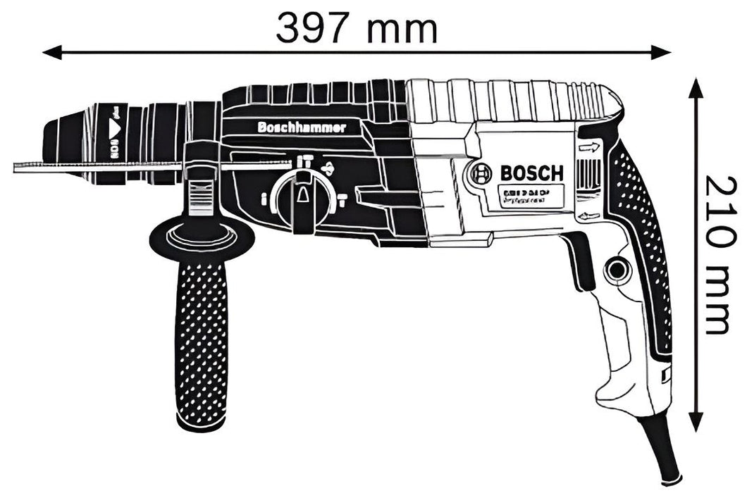 Перфоратор Bosch - GBH 240 F, SDS-plus, 790 W