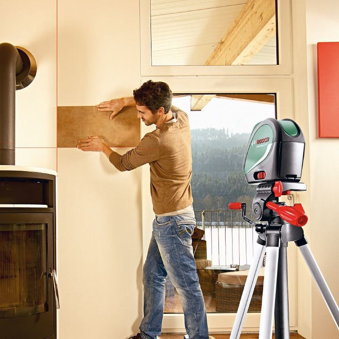 Лазерен нивелир с кръстосани линии Bosch - UniversalLevel 3, 10 m
