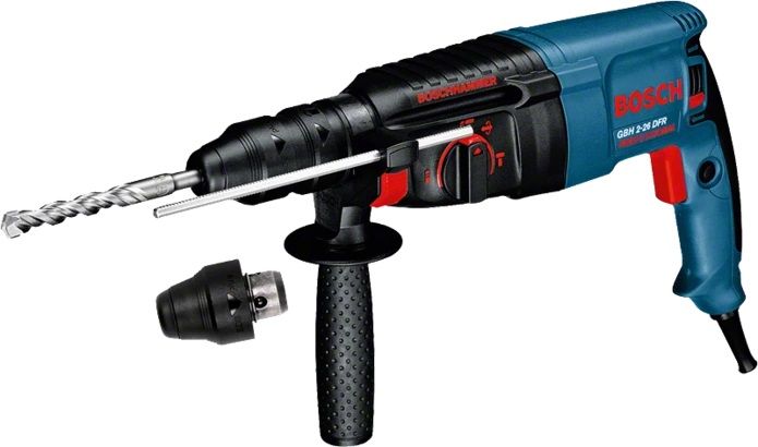 Перфоратор със захват Bosch - Professional GBH 2-26 DFR, 800W, SDS-plus
