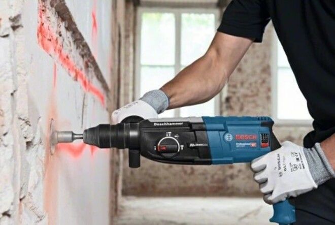 Перфоратор Bosch - Professional GBH 2-28 F, 880W, L-CASE, SDS-plus