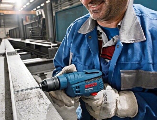 Бормашина Bosch - Professional GBM 10 RE, 600W