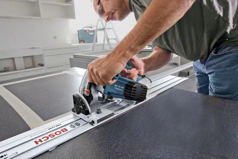 Ръчен циркуляр Bosch - Professional GKT 55 GCE, 1400W