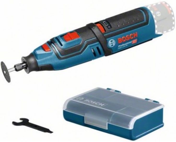 Акумулаторен мини шлайф Bosch - Professional GRO 12V-35, Solo