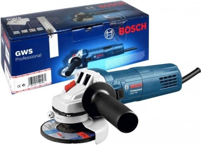 Ъглошлайф Bosch - Professional GWS 750, 750W, M14, 125 mm