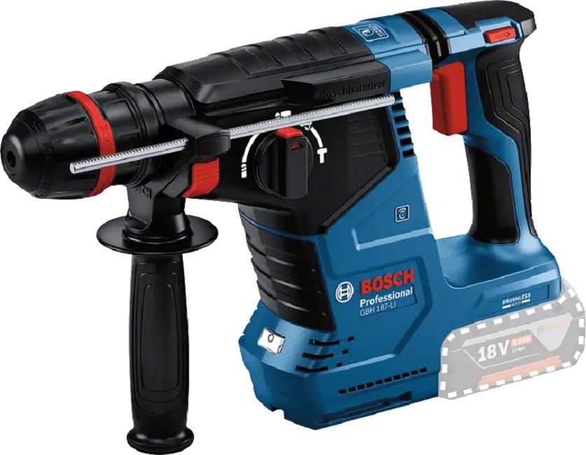 Акумулаторен перфоратор Bosch - Professional GBH 187-LI, One Chuck