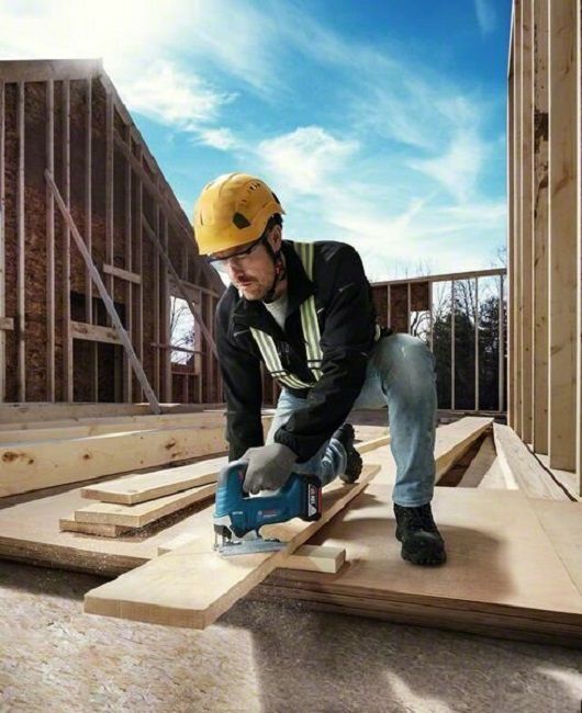 Акумулаторен прободен трион Bosch - Professional GST 185-LI, 18 V, 125 mm