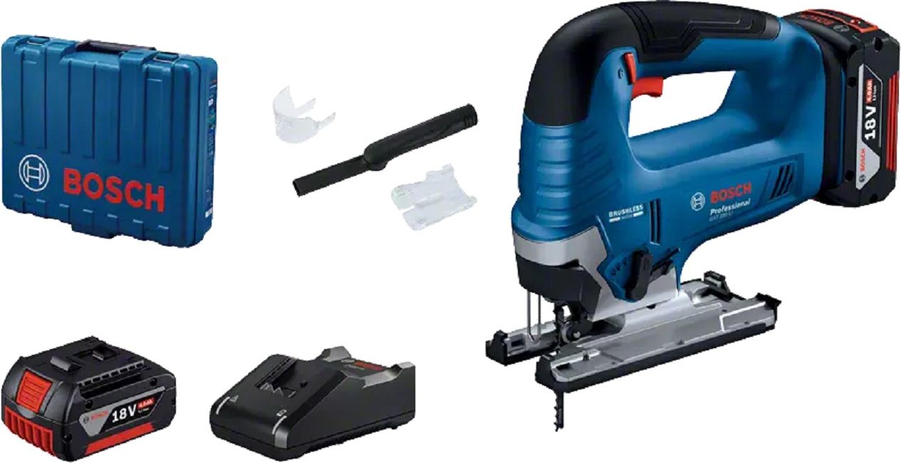 Акумулаторен прободен трион Bosch - Professional GST 185-LI, 18 V, 125 mm