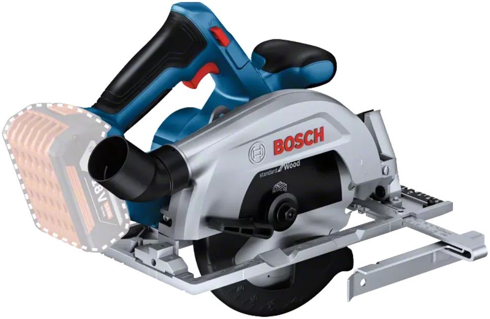 Акумулаторен циркуляр Bosch - GKS 185-LI Professional, с батерия и зарядно