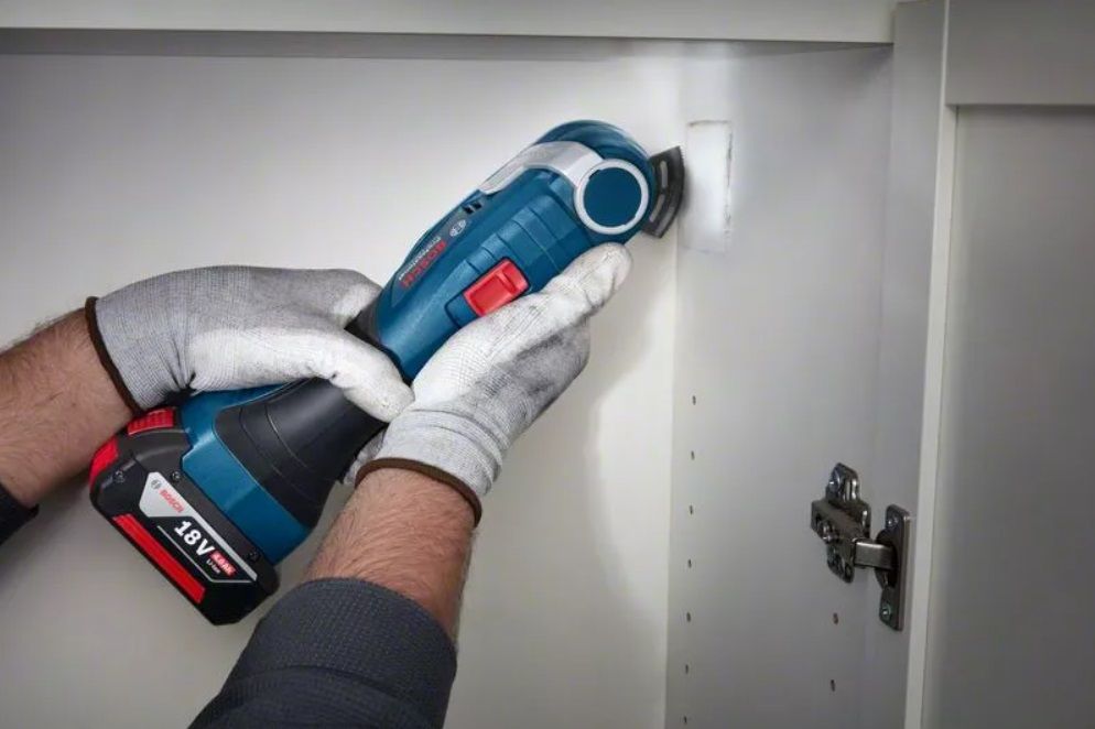 Акумулаторен мултишлайф Bosch - GOP 185-LI, без батерия и зарядно