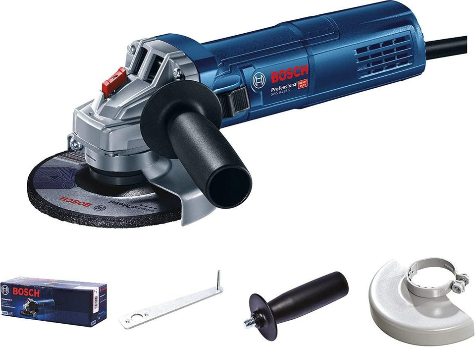 Ъглошлайф Bosch - Professional, GWS 9-125 S, 900W, 12.5 cm