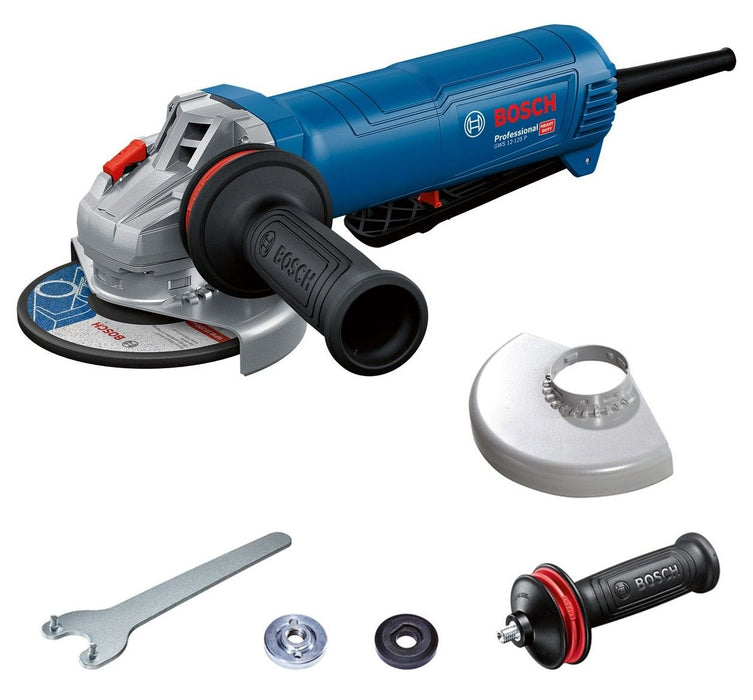 Електрически ъглошлайф Bosch - GWS 12-125 P, 1200W