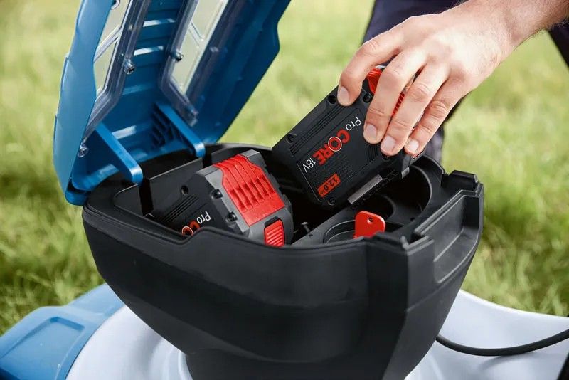 Акумулаторна косачка за трева Bosch - GRA 18V2-46, 3 в 1, без батерии