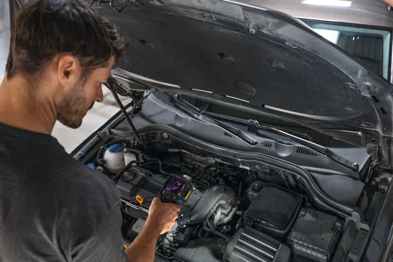 Термокамера Bosch - GTC 12V-450-13, 12 V, -20 °C до 450 °C, с батерии