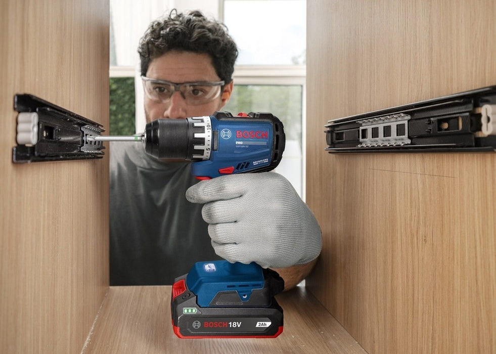 Акумулаторен винтоверт Bosch - Professional, GSR 18V-52, 18 V, 52 Nm, Solo