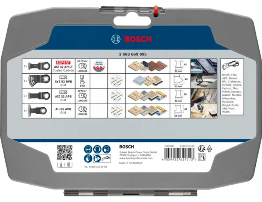 Комплект за мултифункционални машини Bosch - Starlock, 5 части
