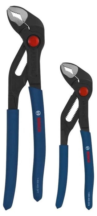Комплект водопроводни клещи Bosch - 1600A03DN6, 180 mm, 250 mm, 2 броя