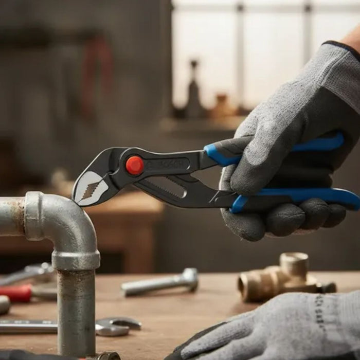 Комплект водопроводни клещи Bosch - 1600A039RB, 180 mm и 250 mm, 2 броя