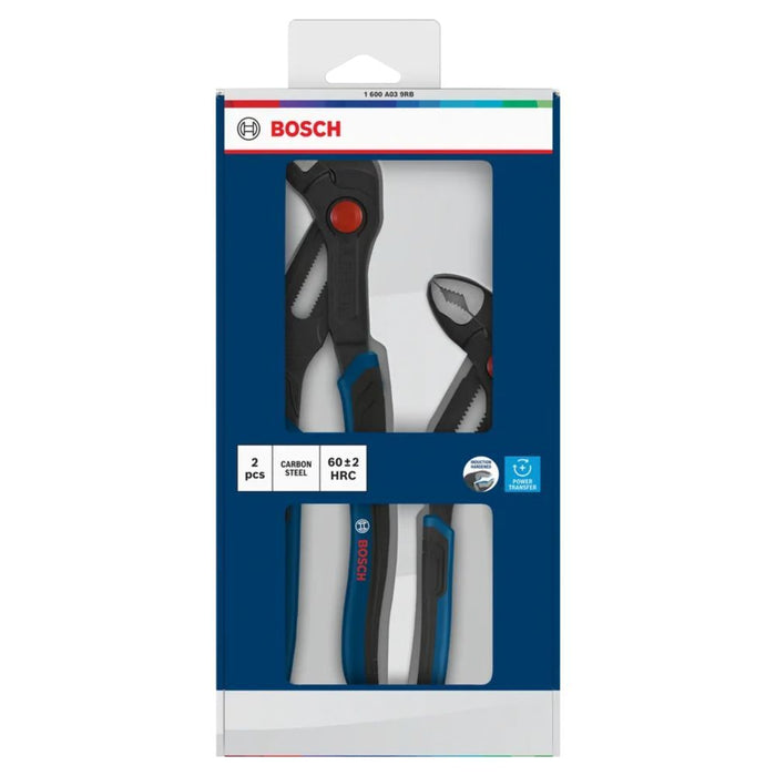 Комплект водопроводни клещи Bosch - 1600A039RB, 180 mm и 250 mm, 2 броя