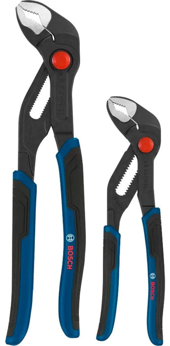 Комплект водопроводни клещи Bosch - 1600A039RB, 180 mm и 250 mm, 2 броя