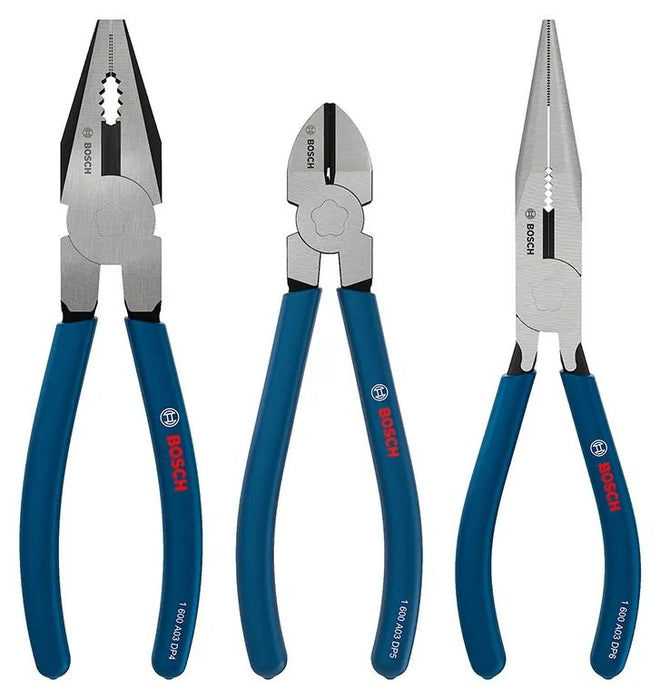 Комплект клещи Bosch - 1600A03DN3, 3 броя