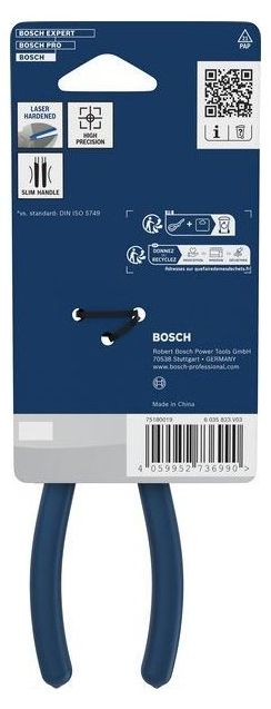 Клещи резачки Bosch - 1600A03DN1, 160 mm