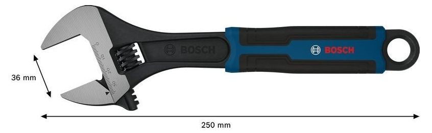 Регулируем гаечен ключ Bosch - 1600A03B67, 250 mm