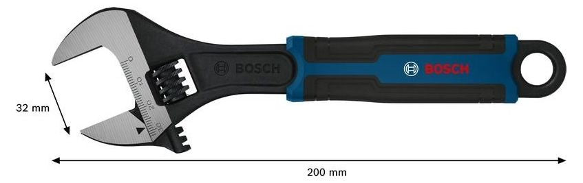 Регулируем гаечен ключ Bosch - 1600A03B66, 200 mm