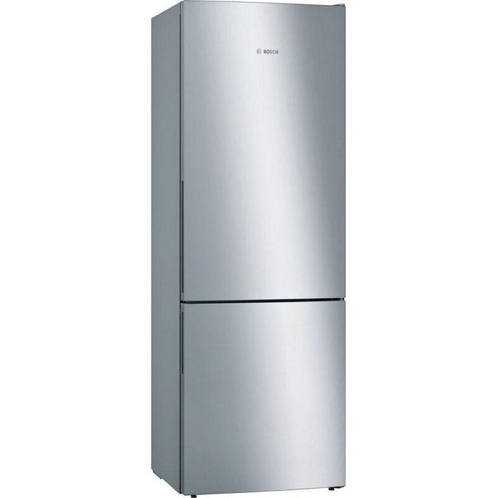 Refrigerator, Bosch KGE49AICA SER4 FS Fridge-freezer LowFrost, C, 201/70/65cm, 413l(302+111), 38dB, VitaFresh 28l, inox EasyClean