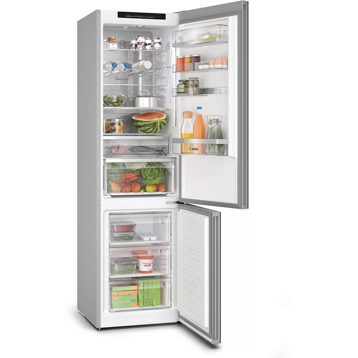 Refrigerator, Bosch KGN39LBCF, SER6, FS fridge-freezer NoFrost, C, 203/60/66cm, 363l(260+103), 35dB(B), VitaFresh XXL, 0° drawer