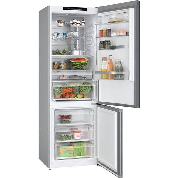 Refrigerator, Bosch KGN49LBCF SER6; Free-standing fridge-freezer NoFrost, C, 203/70/67cm, 440l(311+129), 35dB, VitaFresh XXL, 0° drawer