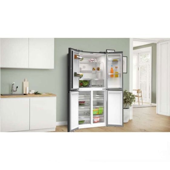 Хладилник с фризер с 4 врати BOSCH KMC85LBEA, 547 л, NoFrost, French Door, 189.5 x 85.5 см