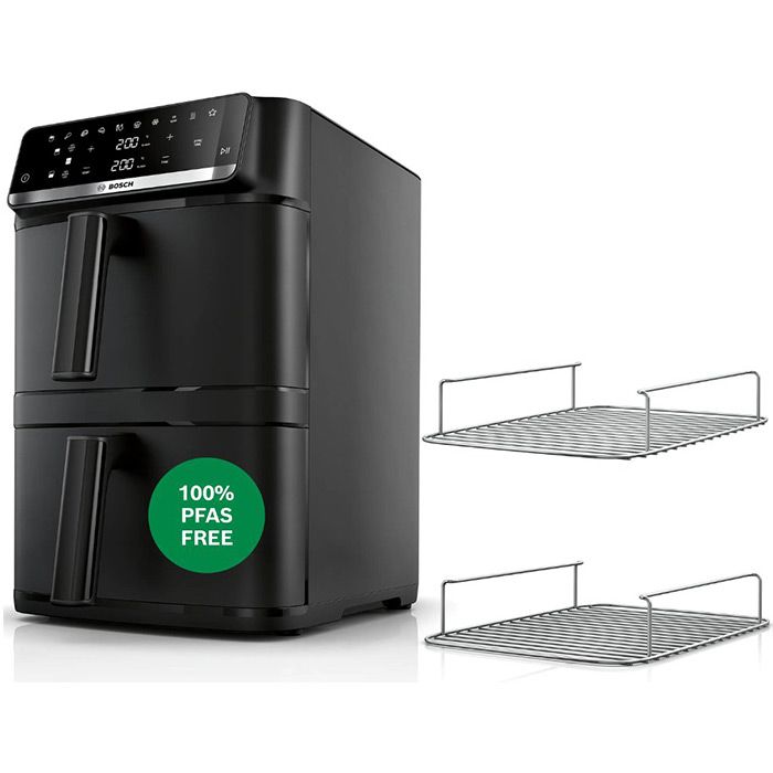Фритюрник BOSCH Airfryer MAFD661B4, 12 л, 2800 W