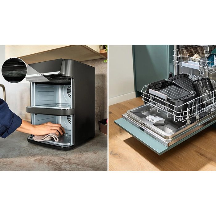 Фритюрник BOSCH Airfryer MAFD661B4, 12 л, 2800 W