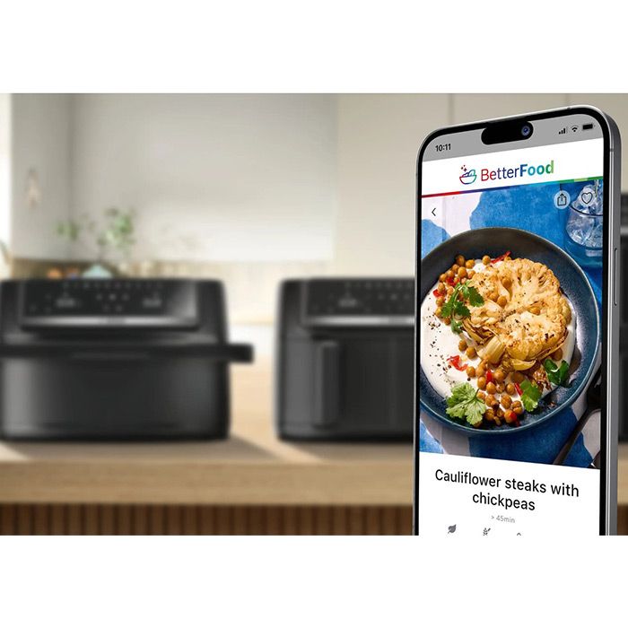 Фритюрник BOSCH Airfryer MAFD661B7, 12 л, 2800 W