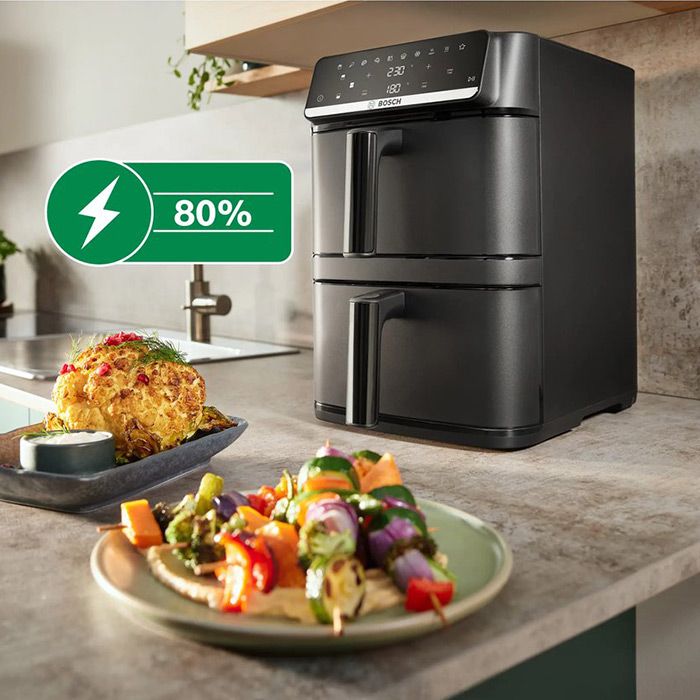 Фритюрник BOSCH Airfryer MAFD661B7, 12 л, 2800 W