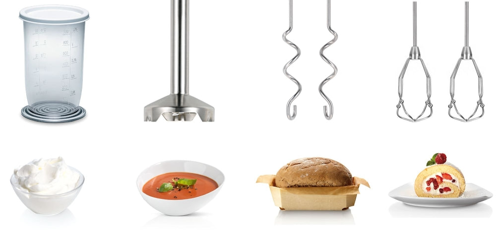 Миксер Bosch MFQ4070 + Сборник с рецепти Baby Chef