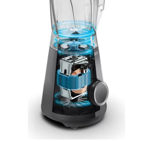 Blender, Bosch MMB6141B Series 4, VitaPower Blender, 1200 W, Tritan blender jug ​​1.5 l, Two speed settings and pulse function
