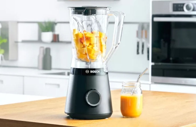 Blender, Bosch MMB6141B Series 4, VitaPower Blender, 1200 W, Tritan blender jug ​​1.5 l, Two speed settings and pulse function