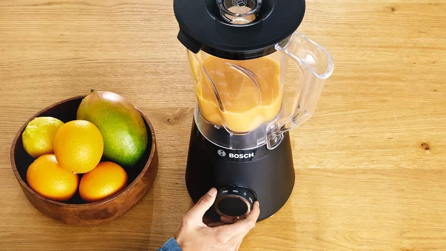 Blender, Bosch MMB6141B Series 4, VitaPower Blender, 1200 W, Tritan blender jug ​​1.5 l, Two speed settings and pulse function