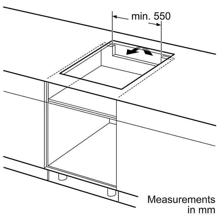 Плот за вграждане BOSCH PUC611AA5E