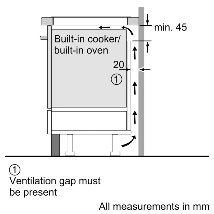 Плот за вграждане BOSCH PVS631HB1E