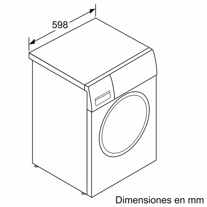 Washer - Dryer BOSCH WNG244A0ES 1400 rpm 10 kg 9 kg 6 Kg