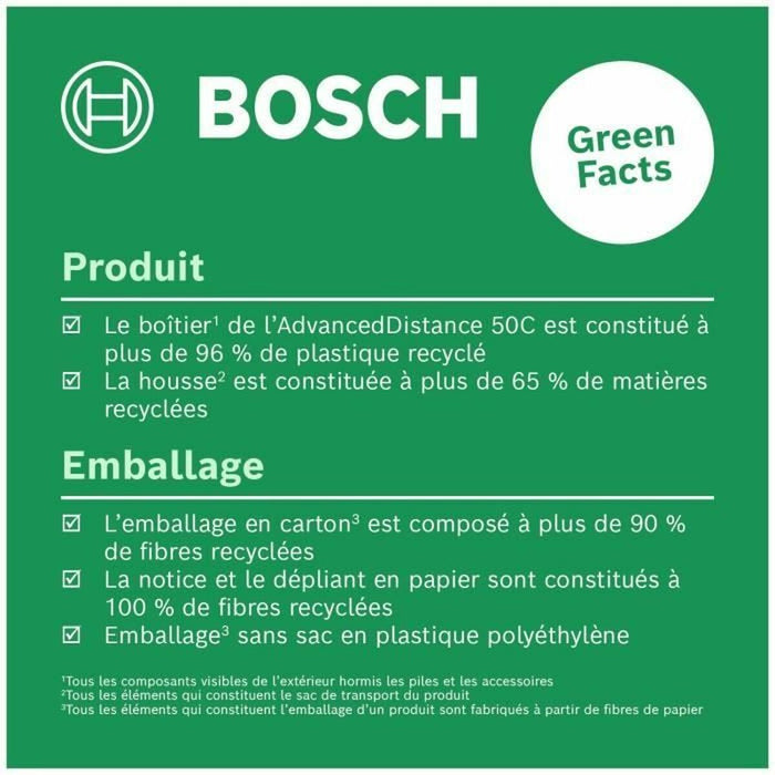 Далекомер BOSCH AdvancedDistance 50 C 50 m