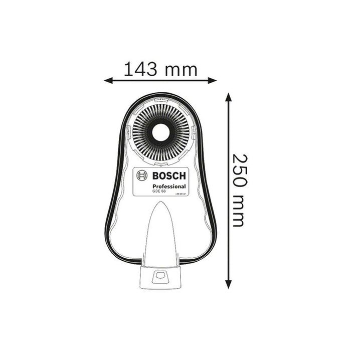 Филтър за прахосмукачка BOSCH GDE 68