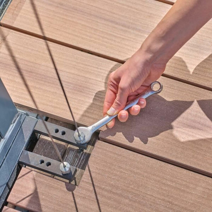 Комплект комбинирани гаечни ключове BOSCH 6-21 mm 15 Части