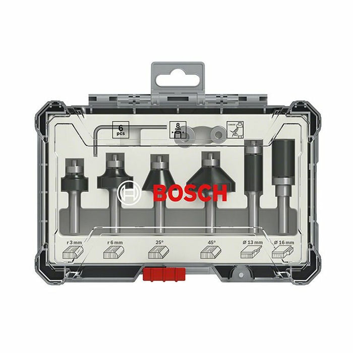 Комплект многофункционални фрези BOSCH 6 mm 6 Части
