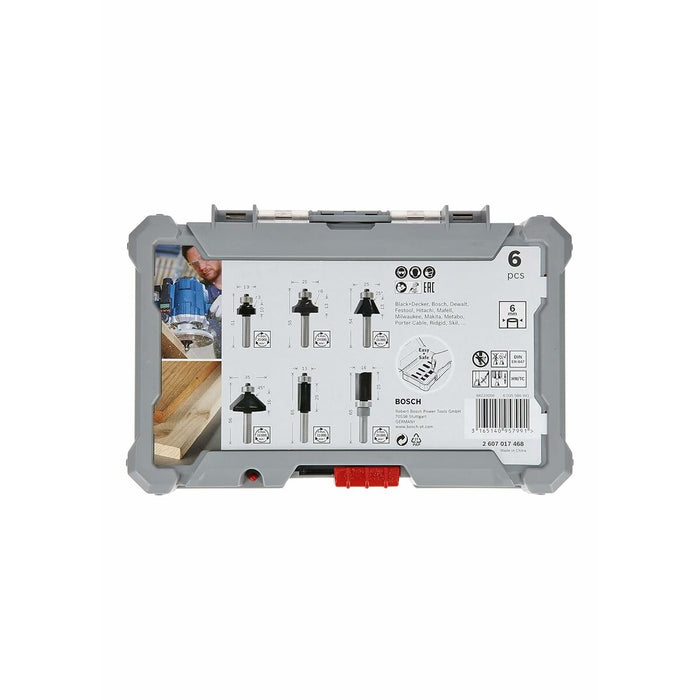 Комплект многофункционални фрези BOSCH 6 mm 6 Части