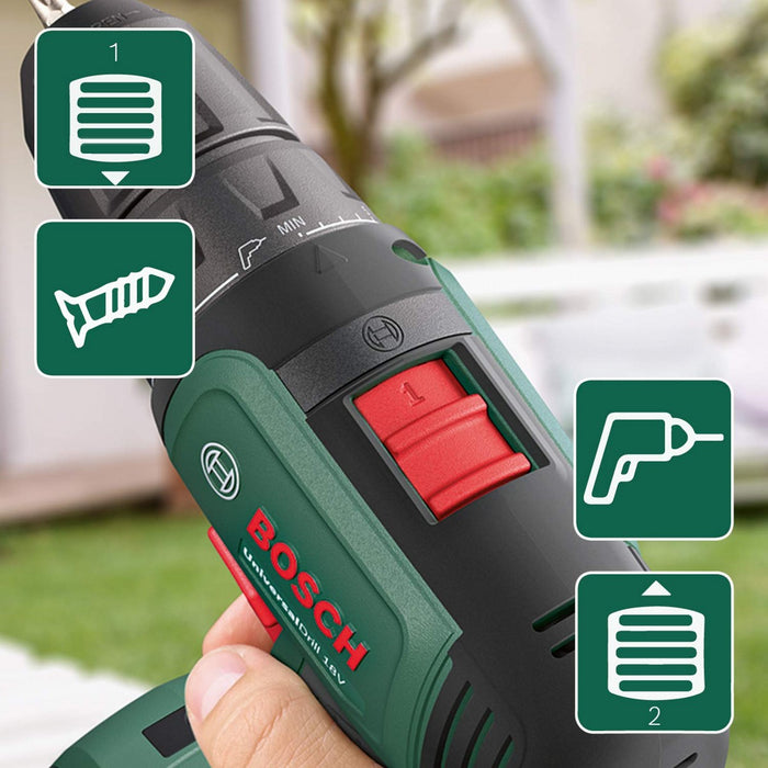 Стрелкаща бормашина BOSCH UniversalDrill Безжичен 18 V