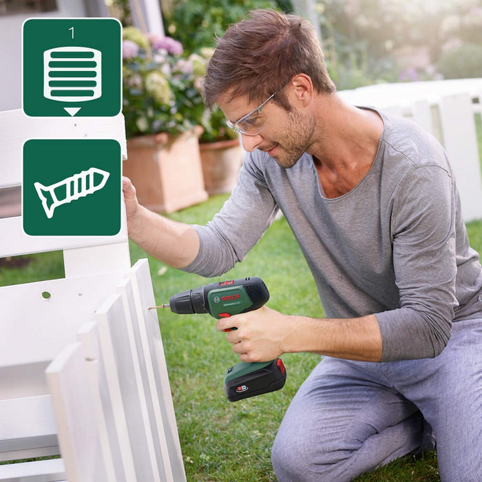 Стрелкаща бормашина BOSCH UniversalDrill Безжичен 18 V